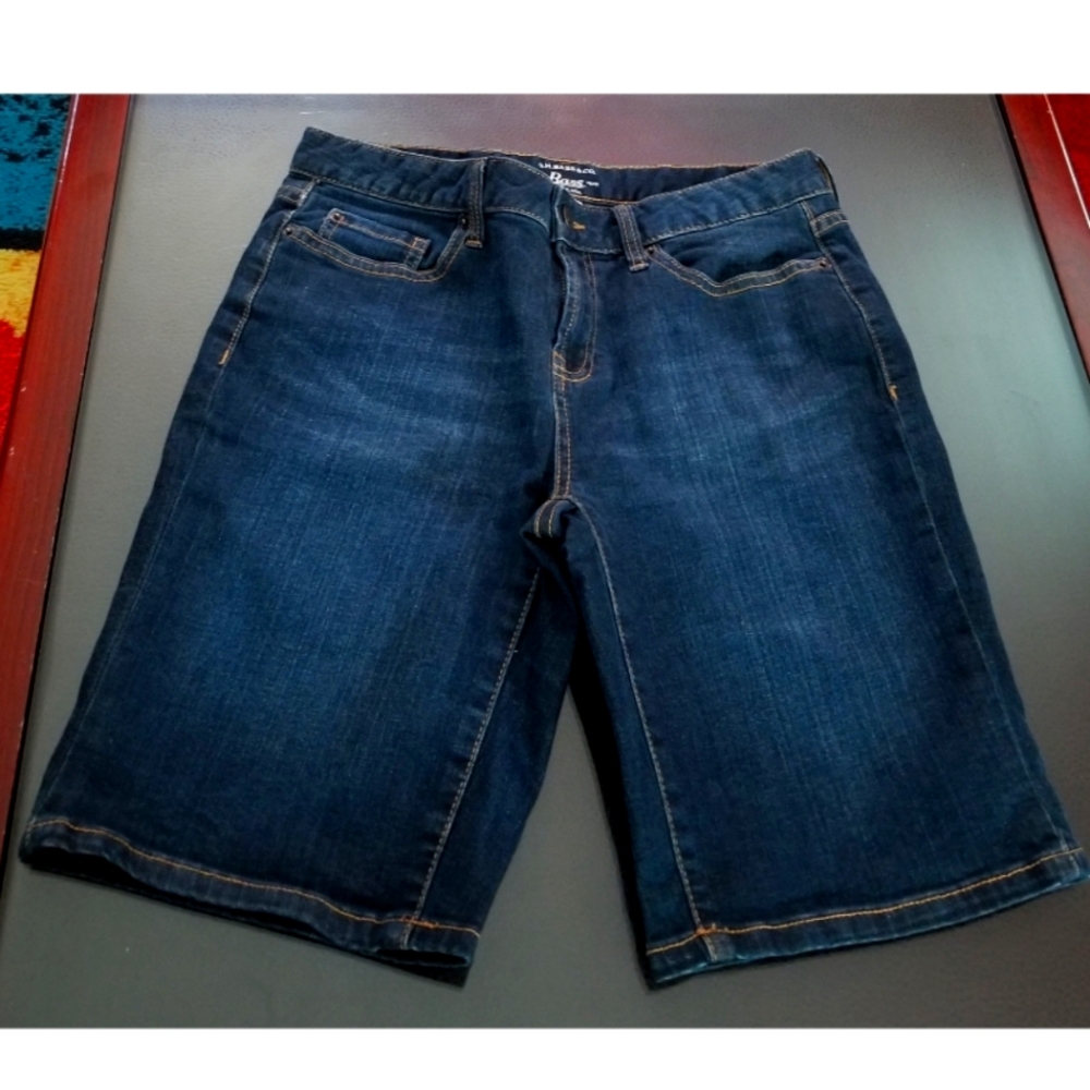 Womens - Denim Bermuda Shorts